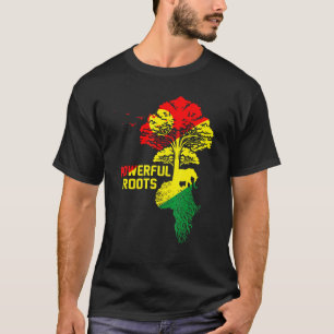 Kraftfulla rötter Afrikas svarta historik månad ef T Shirt