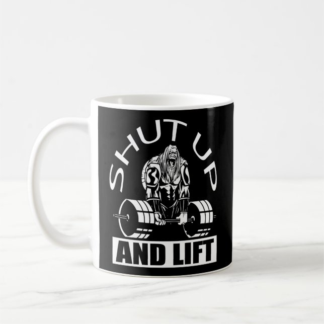 Kraftfullare avstängning och kraftfull Hiss-uppkop Kaffemugg (Vänster)