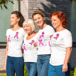 Kraftfullare Cancer T-Shirt