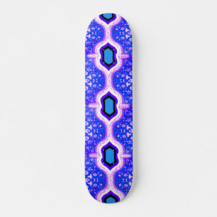 Kraftfullt 3D Digital Artwork Skateboard-däck Mini Skateboard Bräda 18,5 Cm