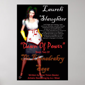 Kraftgrensgryning: Laureli Slaughter Poster; STORA Poster