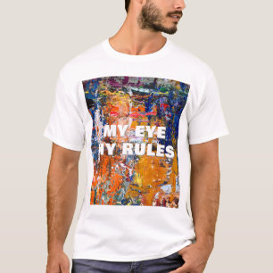 Kraftig abstraktion - Oljefärgschaos på konstnärer T Shirt