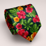 Kraftig, anpassningsbar, tropisk Blommigt Slips<br><div class="desc">Släpp loss din djärva sida med den här öga-fångande tropiska blommigtens nacke, spränger med lush-blommar och vibrerande nyanser som framkallar energi från ett öparadis. Designad för att lägga till en stänk av festlighet till vilken utrustning som helst, oavsett om du är redo för en sommar-bröllop, en tropisk flykting eller bara...</div>