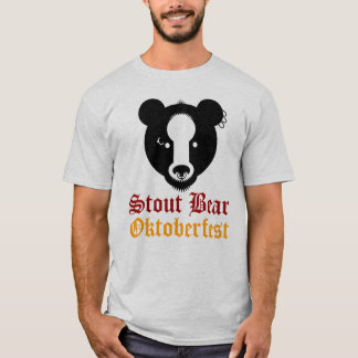 Kraftig björn t shirt