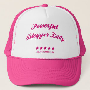 Kraftig bloggaredamhatt keps