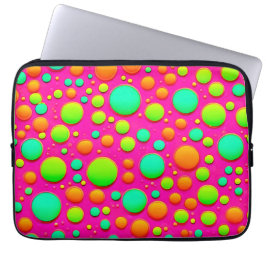 Kraftig bubbelpub i Färg Design Laptop Fodral
