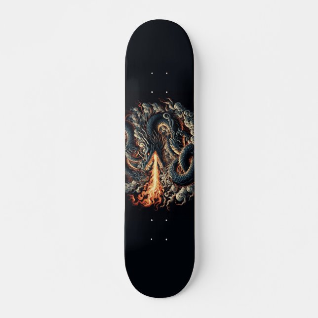 Kraftig dragkarts design mini skateboard bräda 18,5 cm (Framsida)