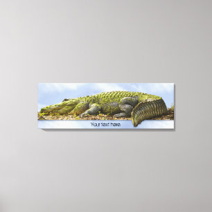 Kraftig Gator Stroramic Nature Fotography OOOB Eff Canvastryck