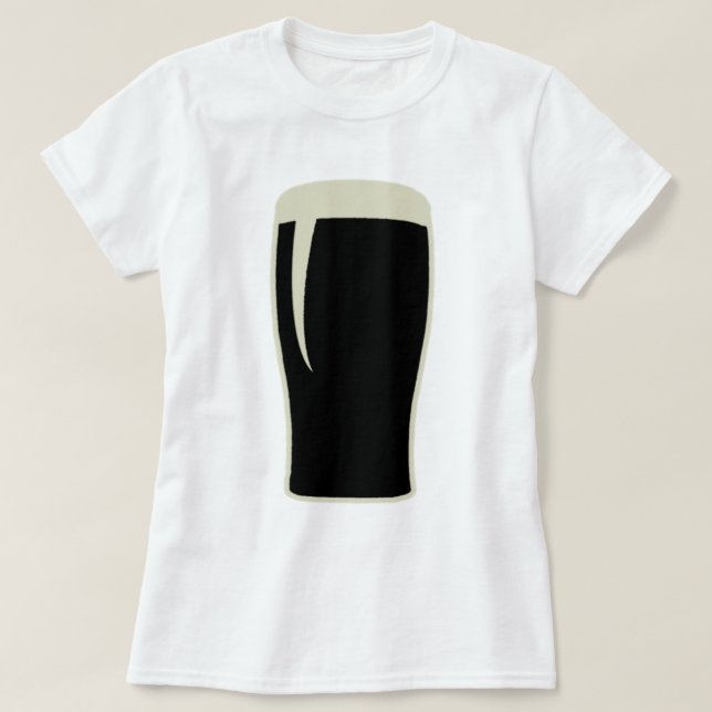 Kraftig halv litero t-shirt (Design framsida)