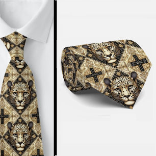 Kraftig Leopard slips Manlig Herrmode