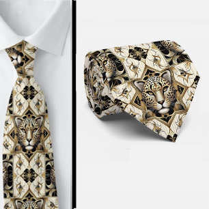 Kraftig Leopard slips Manlig Herrmode