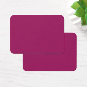 Kräftig Magenta Elegans   Premium Profilkort Visitkort