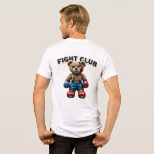 Kraftig Nalle med Boxinghandskar T Shirt