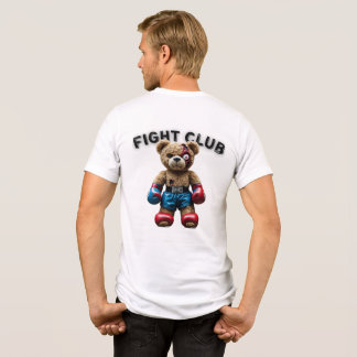 Kraftig Nalle med Boxinghandskar T Shirt