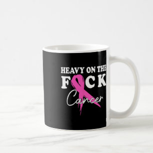 Kraftig på Bröstcancer medvetenhet, canceröverleva Kaffemugg