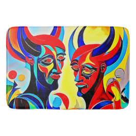 Kraftig utformning av spritpar badrumsmatta