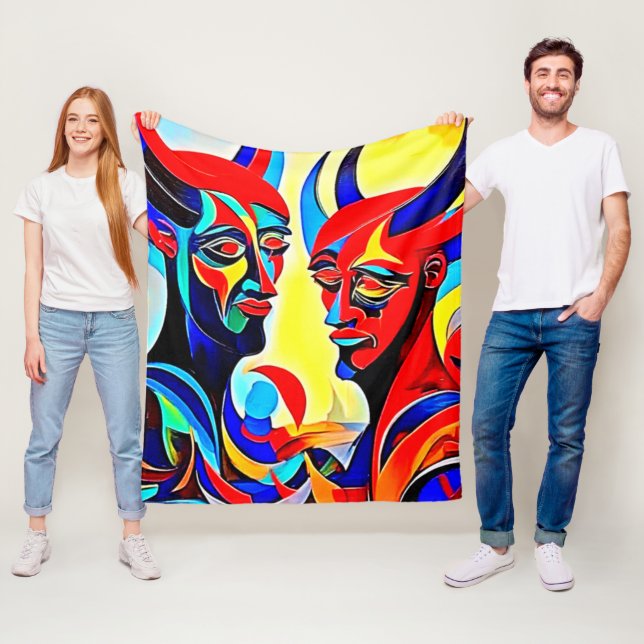 Kraftig utformning av spritpar fleecefilt (På plats)