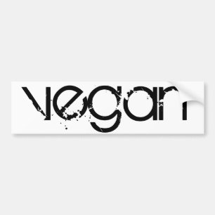 Kraftig Vegan Bildekal