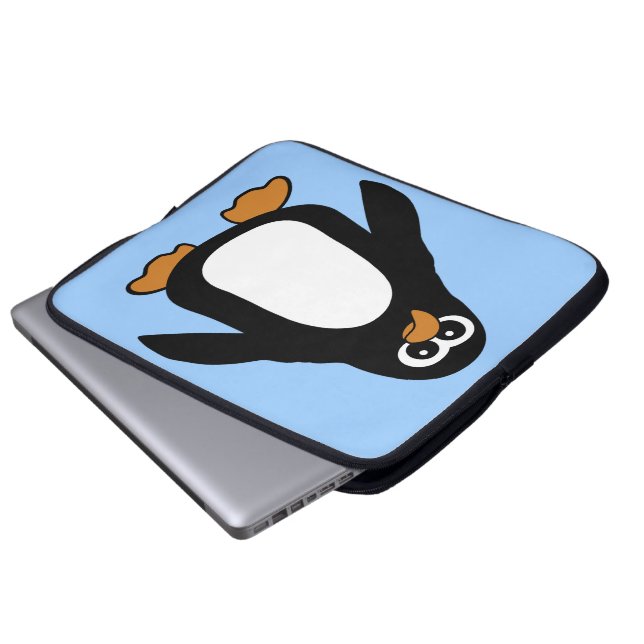 Kraftigt byggd pingvin laptop sleeve (Framre botten)
