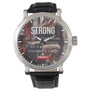 KRAFTIGT, KVINNORS VÄXANDE IKT-Ord Armbandsur