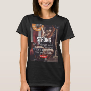 KRAFTIGT, KVINNORS VÄXANDE IKT-Ord Tee Shirt
