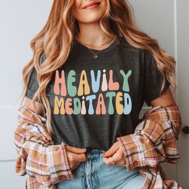 Kraftigt mediterat, roligt meditation, Yogi-klass T Shirt (Skapare uppladdad)