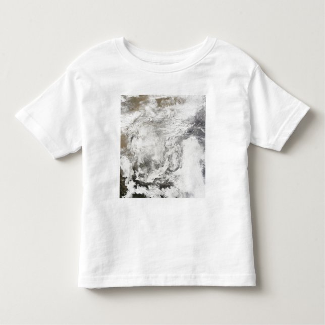 Kraftigt snöfall i China T Shirt (Framsida)