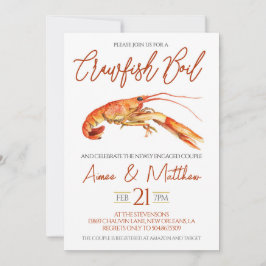 Kräftkok Förlovningsfest Inbjudan