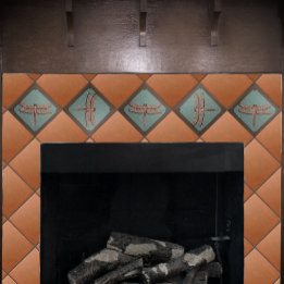 Kraftledare Dragonfly Tile, Grönt och koppar Kakelplatta