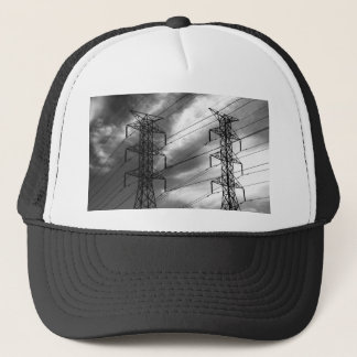 Kraftledningdblbw Truckerkeps
