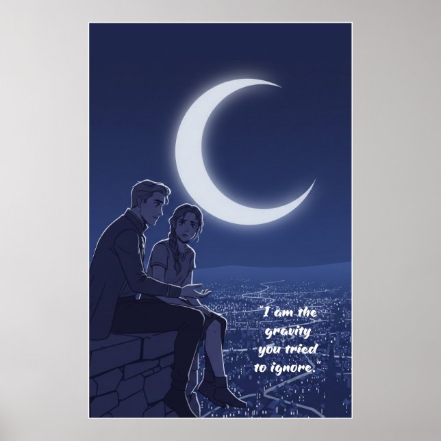 Kraftlös Citat Poster (Framsidan)