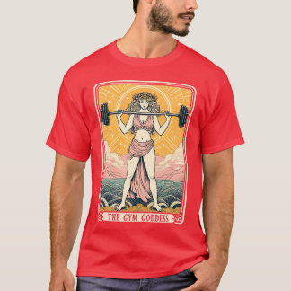 Kraftlyftning Fitness Träning Gym The Gym Goddess T Shirt