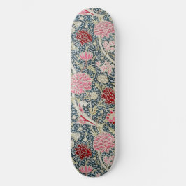 Kräftmönster (av William Morris) Mini Skateboard Bräda 18,5 Cm