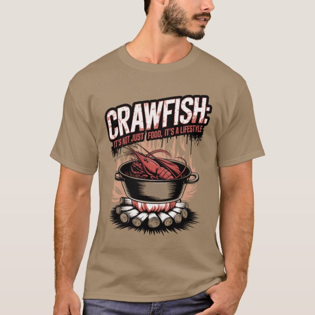 Kräftor Älskare Gift - Humous Kräftor Art T Shirt (Framsida)