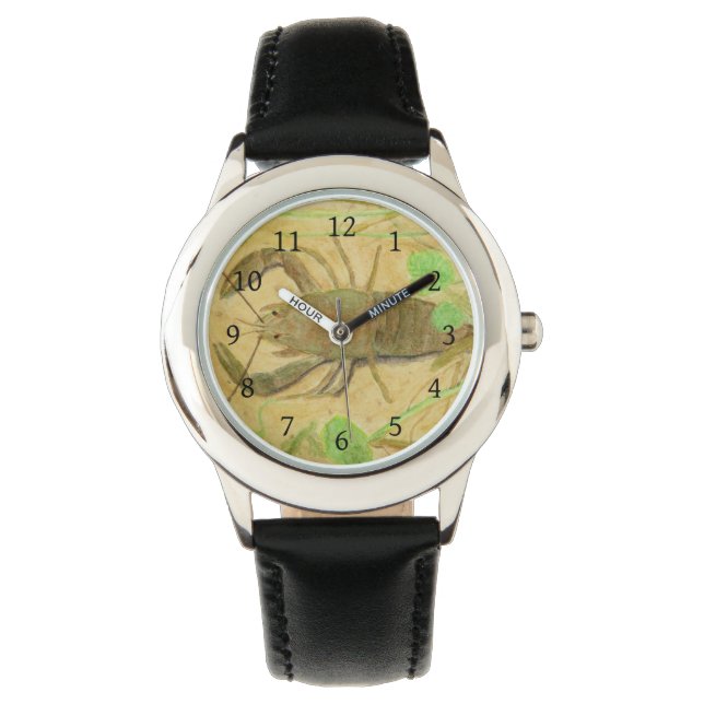 Kräftor Armbandsur (Framsida)