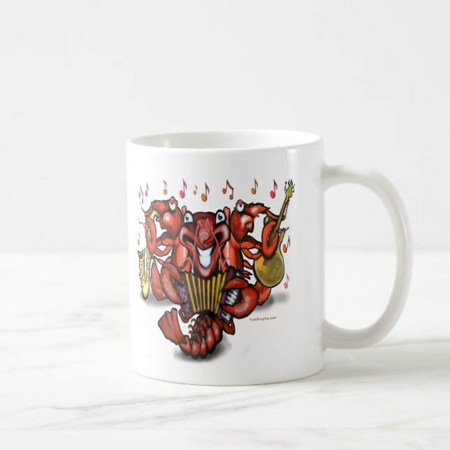Kräftor Band Kaffemugg (Höger)