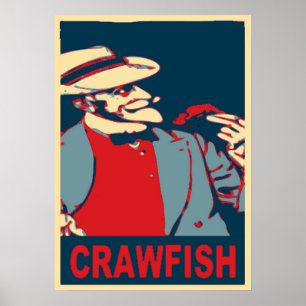 Kräftor Bearded Man Poster