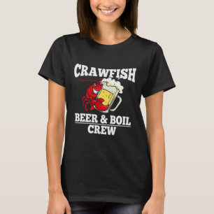 Kräftor Beer Boil Crew Crawpappa T Shirt