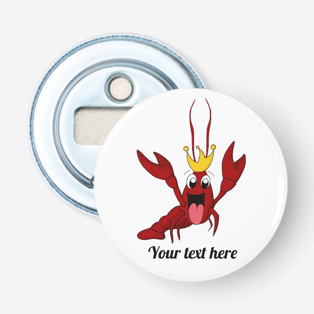 Kräftor Boil annual Family Reunion Party Flasköppnare (Framsidan)