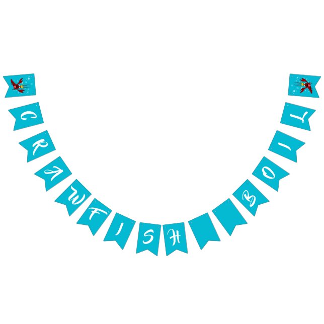 Kräftor Boil annual Family Reunion Party Vimplar (Alla)