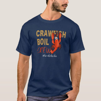 Kräftor Boil Crew Funny Söt Womens Kräftor Bo T Shirt