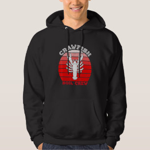 Kräftor Boil Crew Seafood Cajun Crayfish Louisian Hoodie