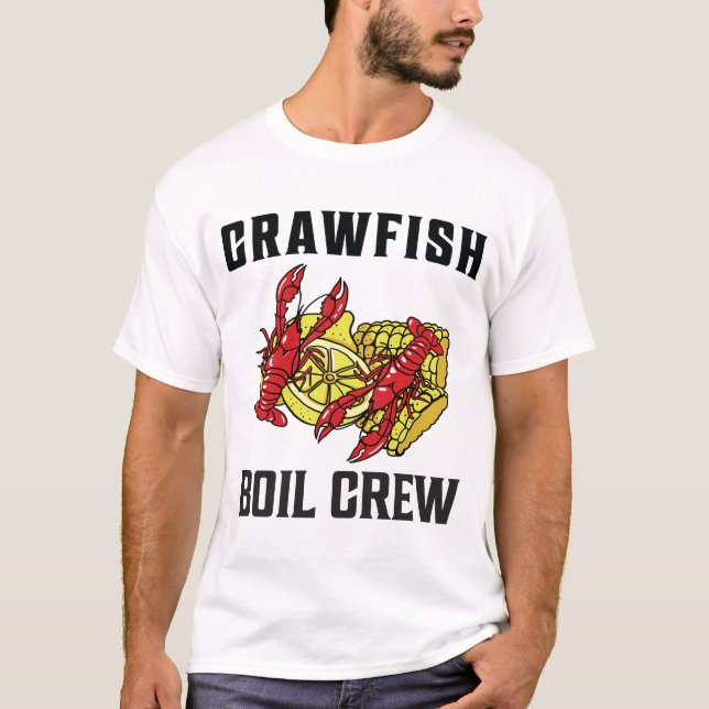 Kräftor Boil Crew T Shirt (Framsida)