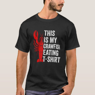 Kräftor Boil Det här är min Kräftor som äter Mardi T Shirt