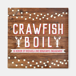 Kräftor Boil Förlovningsfest Favoriter Magnet