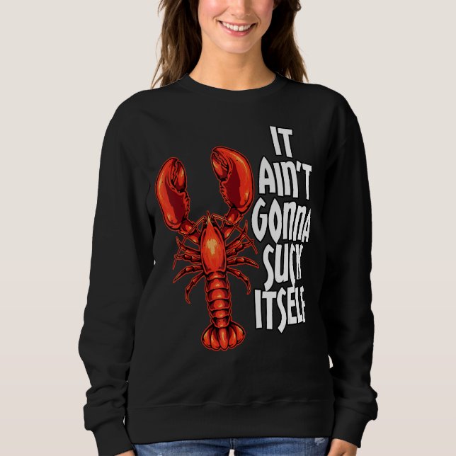 Kräftor Boil It Aint Gonna Suck Itown Crayfish T Shirt (Framsida)