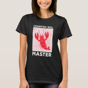 Kräftor Boil Kräftor Boiler Master Mardi Gras Lo T Shirt