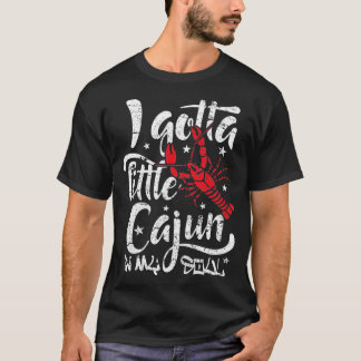 Kräftor Boil Little Cajun in my Soul Crayfish Fes T Shirt