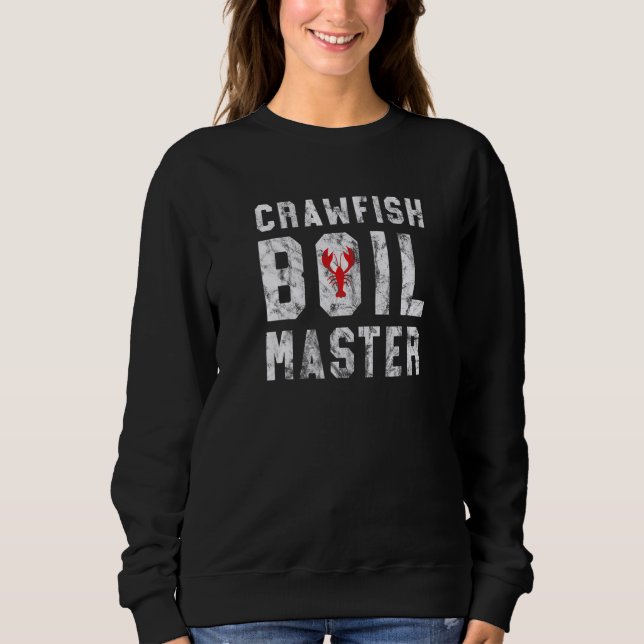 Kräftor Boil Master Cajun Kräftor Boil T Shirt (Framsida)
