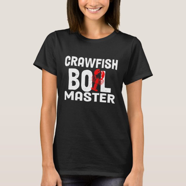 Kräftor Boil Master Cajun Manar Women T Shirt (Framsida)